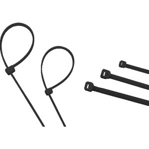 TRUSCO �P�[�u���^�C ��1.9mmX80mm �ő匋��17 �ό� 100�{�� TRCVJ-80W