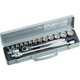 TONE ソケットレンチセット 差込角12.7mm 17点セット　750M