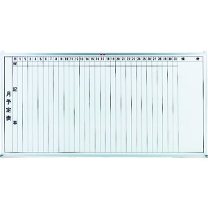 TRUSCO �X�`�[�����z���C�g�{�[�h ���\��\�E�c 900X1800 GL-202