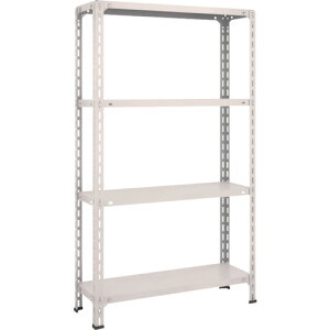 TRUSCO スチールラック 軽量棚開放型 W875XD300XH1500 4段 53V-14