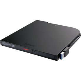 BUFFALO USB3.2(Gen1)ポータブルDVDドライブ 再生・書込みソフト添付 DVSM-PTS8U3-BKB