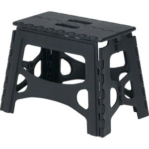 天馬(TENMA) 幅39cmの踏み板でグラつかない踏み台 フォールディングステップ 使用しない時はコンパクトに収納可能 すべり止め機能付きで滑りにくい設計 【サイズ 32ワイド】 【カラー ブラッ