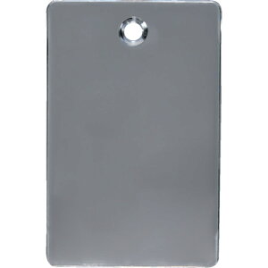 TRUSCO �X�`���[���ԍ��D ���n �����` �� 45X30mm 5���� �N���A TRFS-CL