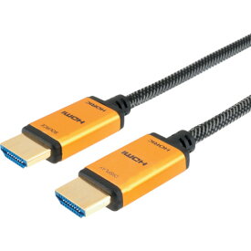 HORIC 光ファイバー HDMIケーブル 15m メッシュケーブル ゴールド HH150-536GM HH150-536GM
