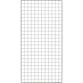 TRUSCO 棚用ディスプレイネット 金具付 600X1200 黒TN-6012 BK (600X1200)(カナグツキ)　TN6012