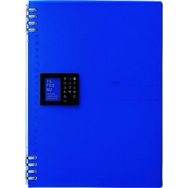 KING JIM リングノ-ト テフレ-ヌ B5 青 9855TTE-B