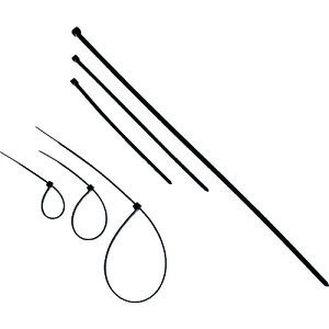 TRUSCO �M���k�`���[�u �����o���h(�ό�) ��4.8mmX300mm 50�{���� TDK300BK