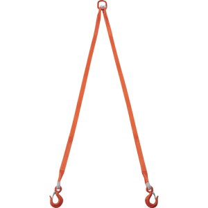 TRUSCO 2�{�݃x���g�X�����O�Z�b�g 35mm��X2m �݂�p�x60�x���׏d1.72t(�ő�g�p�׏d2t) G352P20