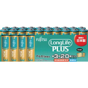 FDK �A���J�����d�r�P3 Long Life Plus 20�p�b�N LR6LP(20S)