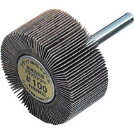 TRUSCO フラップホイール 外径40X幅30X軸径6 (5個入) 80#　UF4030
