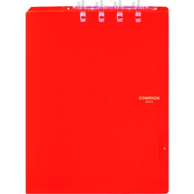KING JIM 二つ折りリングノート コンパックノート B5 オレンジ 9955TY-OR