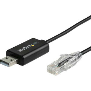 StarTech Cisco�R���\�[�����[���I�[�o�[�P�[�u���^USB-A - RJ45 (M-M)�^1.8m ICUSBROLLOVR