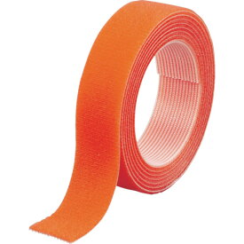 TRUSCO マジックバンド[[R下]]結束テープ両面幅20mm長さ1.5mオレンジ MKT2015OR