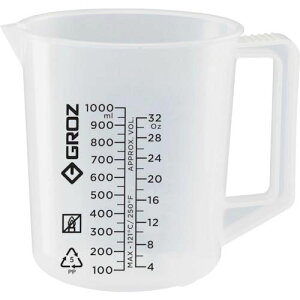 GROZ オイル用ビーカー 1000ML JUG/1000G