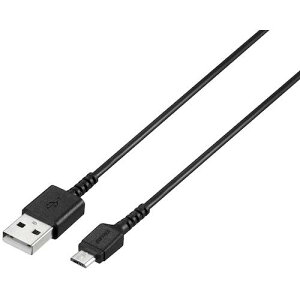 BUFFALO USB2.0�P�[�u��(Type-A to microB) �X���� 3.0m �u���b�N BSMPCMB130BK