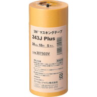 3M マスキングテープ 243J Plus 24mmX18m 5巻入り 7000008200