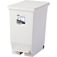 アスベル エバン 両開きペダルペール40L ホワイト 630491