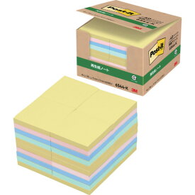 3M ポスト・イット 75X75mm 100枚X40パッド 4色混色(40冊入) 6544-K