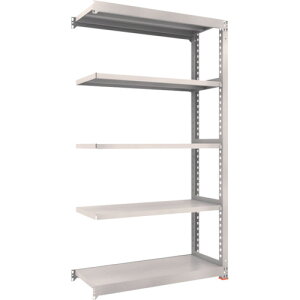 TRUSCO �X�`�[�����b�N M3�^���ʒI 1200X471XH2100 5�i �A�� �Ɛk�����x�[�X�t M3-7455B-SFC