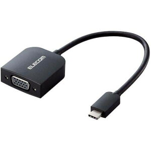 ELECOM Type-C�f���ϊ��A�_�v�^ TypeC-VGA �u���b�N AD-CVGABK3