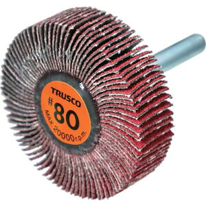 TRUSCO �Z���~�b�N�t���b�v�z�C�[�� ���a6mm #80 �O�a50*��15*����40 (5��) TCF5015-CE-80