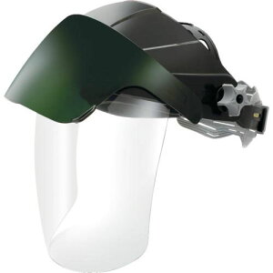 OTOS かぶり型防災面 クリア、グリーン#3 ジョグダイヤル調節機能 F-72C-3