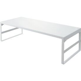 リヒト デスクボード 机上台(幅590mm・ハイタイプ) 白 A7333-0