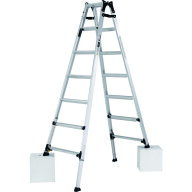 PRW210FX アルインコ 伸縮脚立(ステップ幅広)210cm 最大使用質量100kg