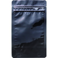 セイニチ 「ラミジップ」 アルミカラースタンドタイプ 黒 130×100+30 (50枚入)　AL1013BK