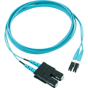 PANDUIT ���t�@�C�o�[�p�b�`�R�[�h OM3(�ᑹ���^�C�v) �В[SC�f���v���b�N�X�В[LC�f���v���b�N�X ���C�U�[ 5m FX2ERLNSNSNM005
