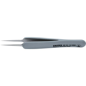 KNIPEX ラバーハンドル付き精密ピンセット 先極細 112ММ 922113ESD