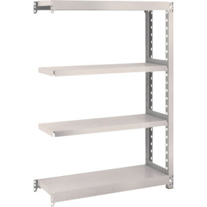 TRUSCO スチールラック M2型軽中量棚 860*300*H1200 4段 連結 M2-4334B