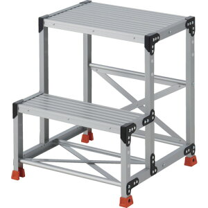TRUSCO PI���� ��Ɨp���� 2�i �X�e�b�v���s200 ����0.70m �V��600X400 TSF-267