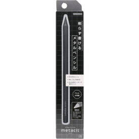 サンスター文具 メタルペンシル metacil(メタシル) メタリックグレー S4482646