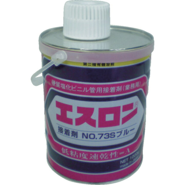 楽天市場】エスロン 接着剤 ブルーS 1KG S731B : Pro Tool Shop