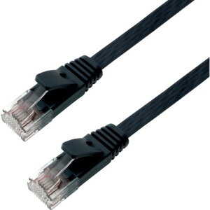 HORIC LAN�P�[�u�� UTP �J�e�S���[6A �t���b�g 3m �u���b�N LC30-574FB LC30-574FB
