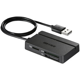 バッファロー USB2.0 マルチカードリーダー／ライター スタンダードモデル BSCR100U2BK