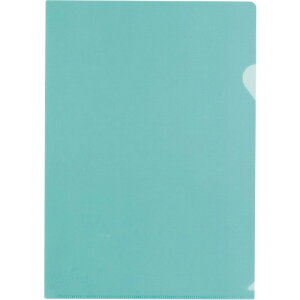 KING JIM クリア-ホルダ-リサイクルA4-S 緑 (10枚入) 735R10-G