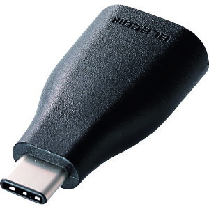 ELECOM USB3.1�ϊ��A�_�v�^(typeC-A���X) �u���b�N TB-AFCMADBK