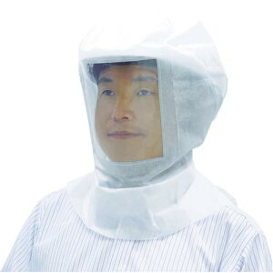 TRUSCO 使い捨て頭巾 ヘルメット対応型 (10枚入) TDH-02