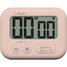 dretec 大画面タイマー「シャボン」 ピンク T-614PK