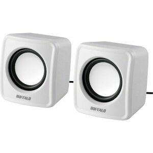 BUFFALOPC�p�X�s�[�J�[USB�d���R���p�N�g�T�C�Y�z���C�gBSSP100UWH