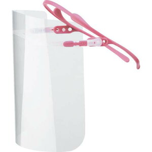 ミドリ安全 メディカルフェイスシールド ルックユー 本体 ピンク VMS551P