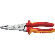 KNIPEX 電工用多機能絶縁プライヤー 200mm 1376200ME