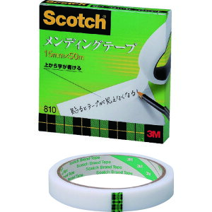 3M スコッチ メンディングテープ 810-3-15 15mm×50m 巻芯径76mm