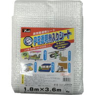ユタカメイク シート PE透明糸入りシート(UV剤入) 1.8m×3.6m　B310