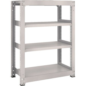 TRUSCO スチールラック M5型中量棚 900*471*H1200 4段 単体 M5-4354