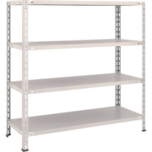 TRUSCO �X�`�[�����b�N �y�ʒI ���I�{���g���X�^1200X450X1200 4�i �l�I�O���[ L44X14