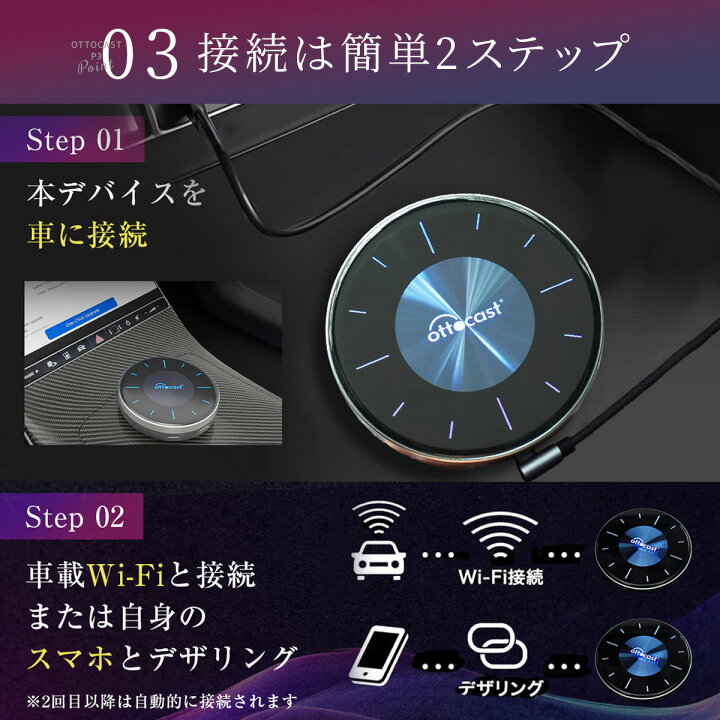 楽天市場】【販売実績No.1正規代理店】 オットキャスト P3 OTTOCAST 