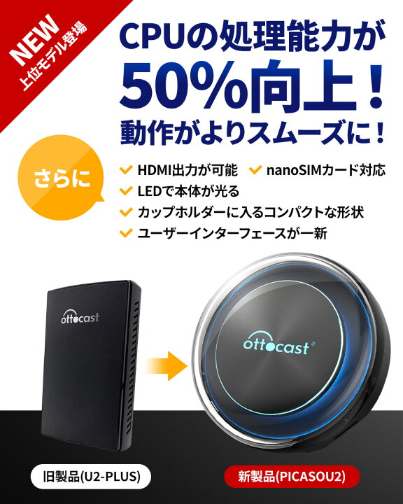 楽天市場】【国内販売実績 No.1 正規品】 オットキャスト OTTOCAST 